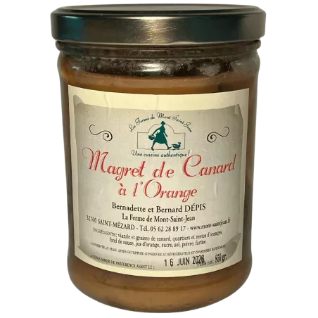Magret de canard à l'orange 850g